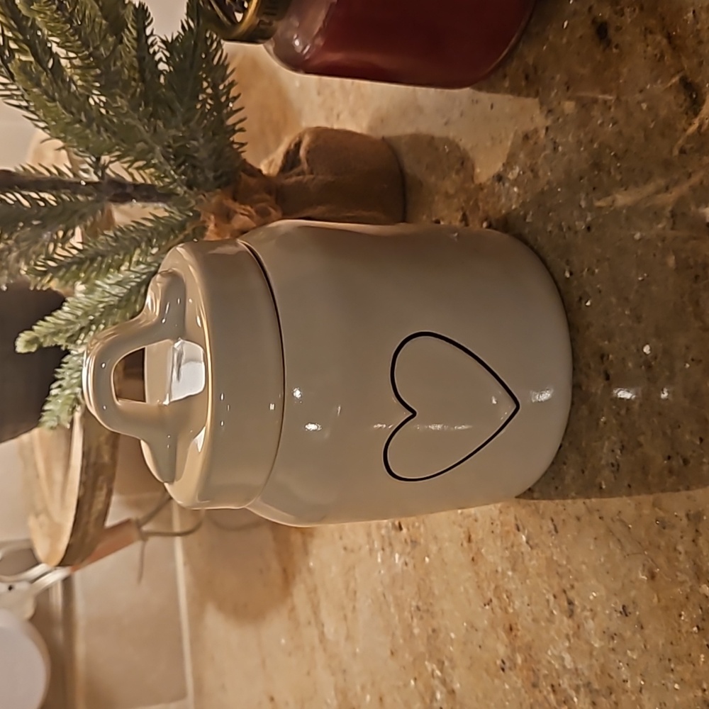 Tiny Rae Dunn Heart Canister